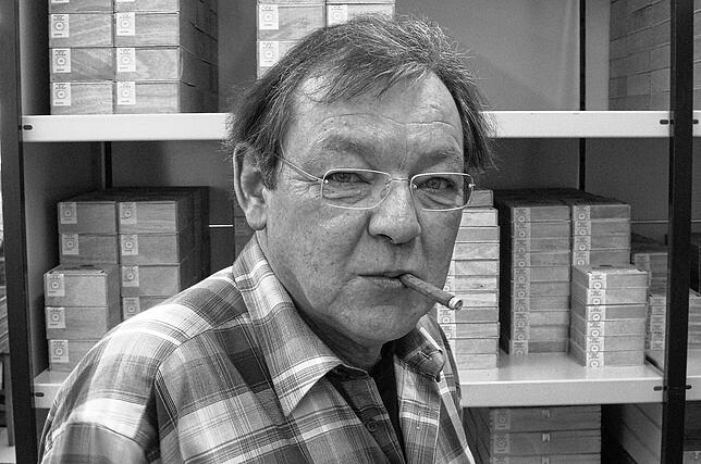 Karl-Heinz Messmer, Chef der Messmer Cigarrenmanufaktur in Tengen-Watterdingen.