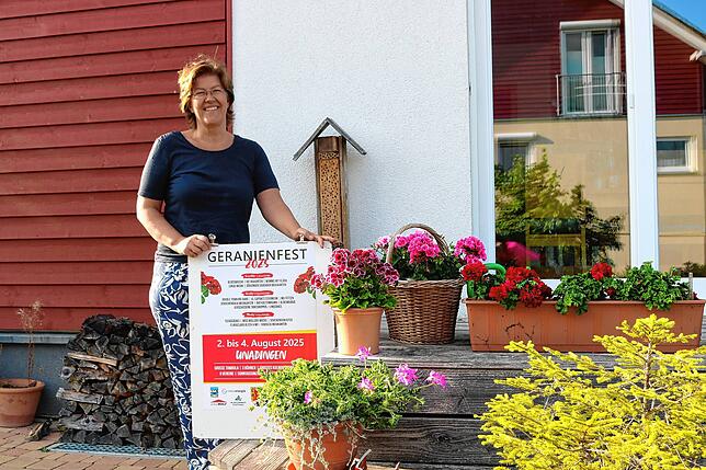 Bild 24: Drei Tage lang feierte Unadingen das Geranienfest