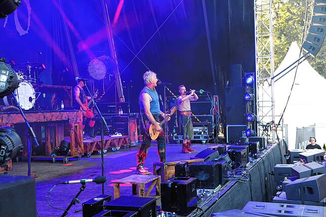 Bild 7: In Extremo vor mittelalterlicher Kulisse beim Hohentwiel-Festival – die besten Bilder (2/2)