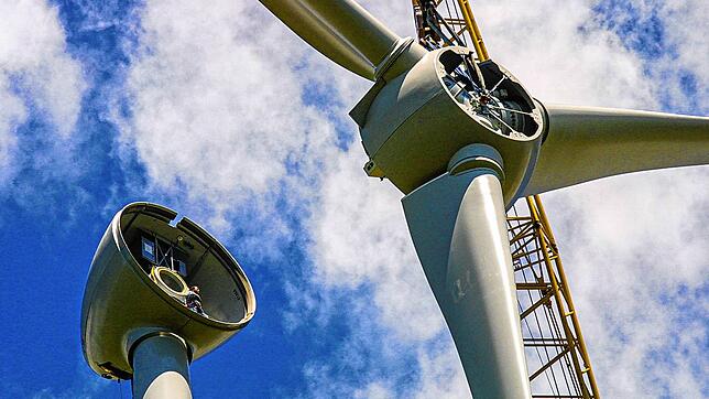 In Bräunlingen soll ein Windpark mit vier Anlagen entstehen. Bis Ende Juni soll der Bauantrag eingereicht werden. Das Bild ist ein ...