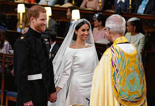 Bild 1: Harry und Meghan sind verheiratet