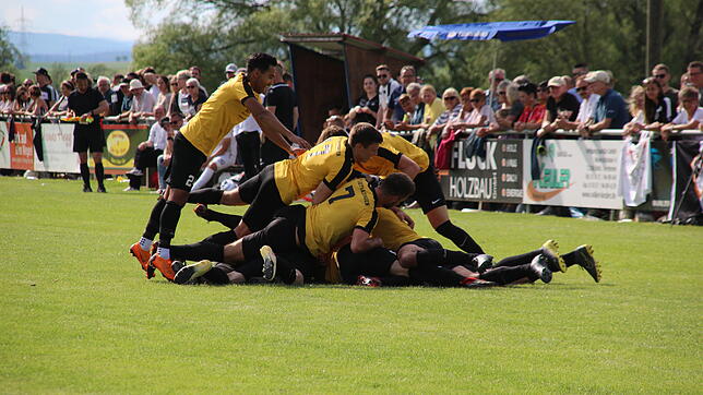 Jubel beim FC Gutmadingen.