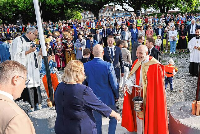 Bild 6: Bilder von der Mooser Wasserprozession