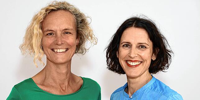 Petra Dierenbach (links) und Alexandra Maigler sind für den Kinder- und Jugendhospizdienst verantwortlich.