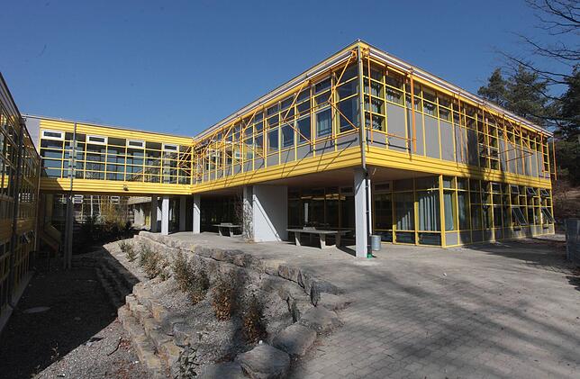Über 40 Jahre später: Die Geschwister-Scholl-Schule in Konstanz im Jahre 2018.