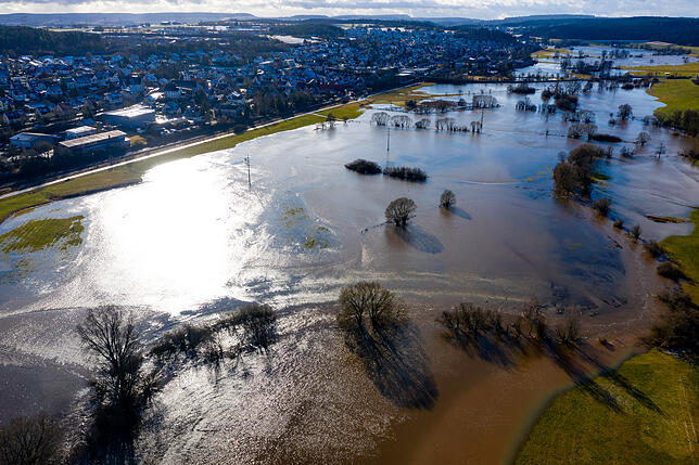 Bild 2: Krasse Gegensätze durch Wetterkapriolen im gesamten Schwarzwald-Baar-Kreis
