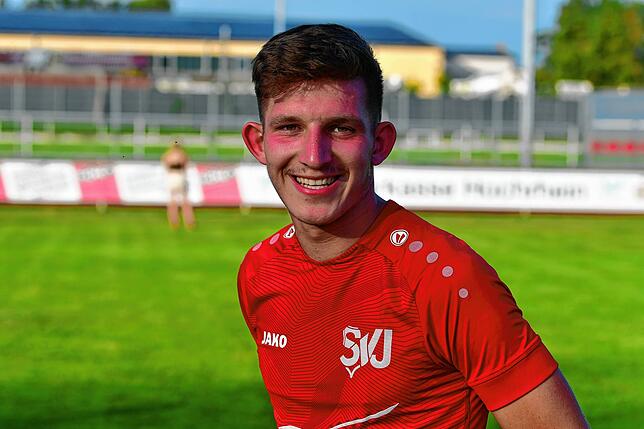 Platz drei: Pawel Schuhawzow vom SV Jestetten bekommt 73 Stimmen.