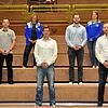 Das neu- und wiedergewählte Vorstandsteam des Handballclubs (von links): Sebastian Kaiser, Vorsitzender Bereich Marketing (neu), ...