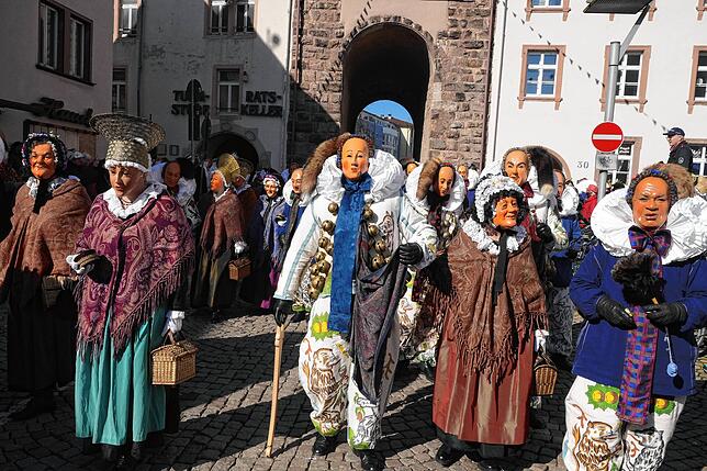 Bild 14: Villinger Fasnacht: Die schönsten Momente vom Maschgerelauf 2025