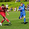Maximilian Bell (links) erzielte das 1:0 sowie das 3:1 beim 4:2-Sieg des FV Möhringen gegen den SV TuS Immendingen.