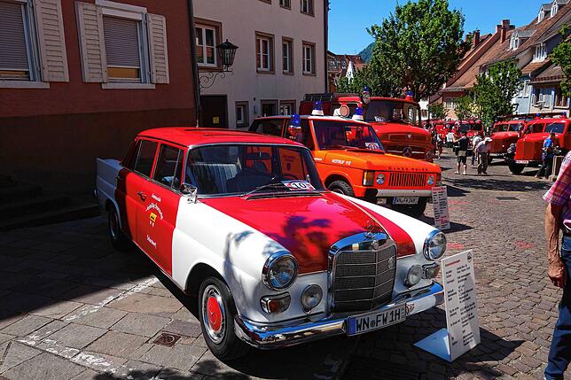Bild 6: Alle Bilder vom Treffen der historischen Feuerwehrfahrzeuge in Engen