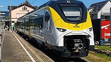 Moderne Batteriezüge sollen ab 2030 durch das Ablachtal fahren. Bild: Ralf Derwing