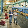 Im Wasserwerk durchläuft das Rohwasser verschiedene Reinigungsprozesse.