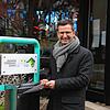 Der Engener Hauptamtsleiter Patrick Stärk kandidiert für die Bürgermeisterwahl in Mühlhausen-Ehingen. Auf dem Bild wirft er seine ...