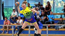 Katja Allgaier und der SV Allensbach hoffen auf viele Zuschauer beim Heimspiel gegen den TSV Haunstetten.