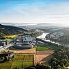 Die Nähe zum Park Innovaare (links der Straße) und dem Paul Scherrer Institut PSI in Villigen (rechts der Straße) und Würenlingen ...
