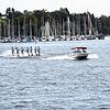 Volles Programm beim Seenachtfest in Konstanz. Die erste Wasserski-Show wurde schon präsentiert. Später gibt es noch eine Nacht-Show.