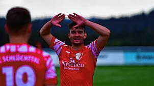 Matchwinner: Linus Dörflinger machte kurz vor Schluss den 1:0-Sieg des FC Schlüchttal gegen die SF Schliengen perfekt.
