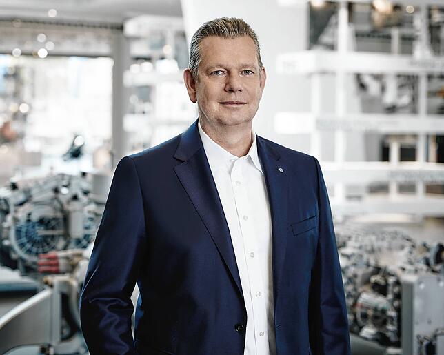 Peter Laier führte bislang die Nutzfahrzeugsparte und die Industrietechnik. Hier lieferte er Gewinne ab. Auch er verlässt ZF Ende September.