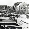 Auch in der Hegaustraße waren die Schäden nach den verheerenden Bombenangriffen immens.
