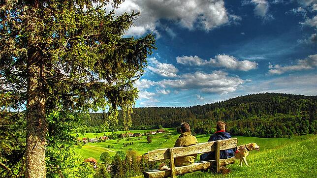 Erholung im Naturpark.