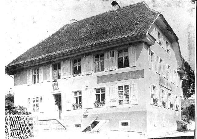 Das Haus Würth diente von 1875 bis 1896 als Kaiserliche Postagentur in Görwihl.