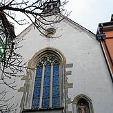 Seit 1424 eine Pilgerkirche: St. Jodok in der Aufkircher Straße.