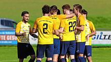 Jan Hagmann (Nummer 22) gelang das 1:0 für die SG Dettingen-Dingelsdorf. Das war denn auch der Siegtreffer gegen die SpVgg F.A.L.