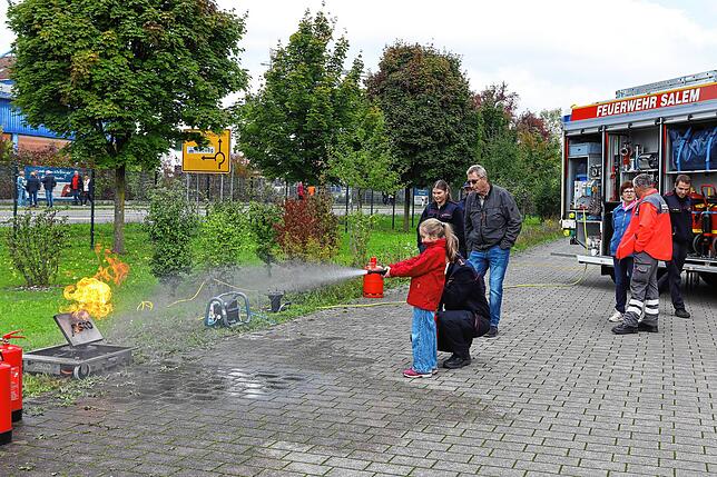 Bild 9: Volles Programm beim Gewerbetag in Salem