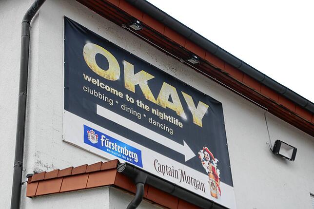 Blick von außen auf das Okay in der Donaueschinger Raiffeisenstraße. Normalerweise wird dort ausgelassen gefeiert und getanzt. Doch ...