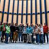 Beeindruckt: Die Besucher von „Der SÜDKURIER öffnet Türen“ im künftigen Ausstellungsraum des Asisi-Panoramas in Konstanz. Er hat 34 ...