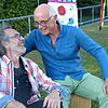 Ein Feuer der Freundschaft: Gianni Vasari (links) und Markus Waber.