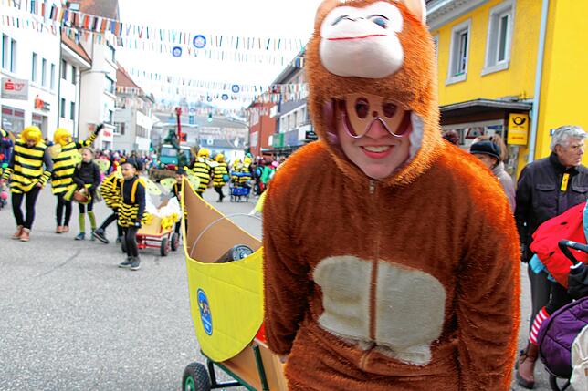 Bild 22: Tierisch was los beim Umzug am Fasnetsmendig: Teil 2