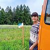 Übernachten mitten in der Natur: Carmen Dietenberger aus Kißleg hat über die Plattform MyCabin einen Stellplatz für ihren Camper ...