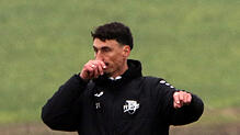 Torsten Ruddies, Trainer des FV Walbertsweiler-Rengetsweiler, muss sich und seinem Team eine deutliche 2:6-Niederlage eingestehen.