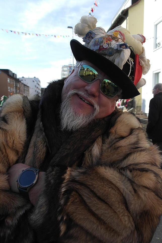 Bild 10: Gesichter der Fasnet: So kreativ zeigen sich die Besucher am Häfler Samstag