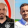 Wollen mit ihren Vereinen auch im Aktivenbereich zusammenarbeiten: Benjamin Wildgruber vom FC Bad Dürrheim (links) und Markus Romer vom ...