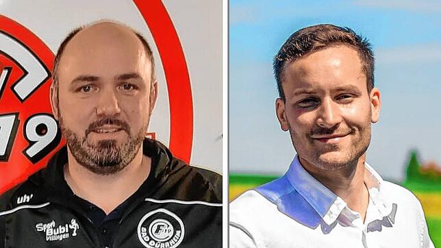 Wollen mit ihren Vereinen auch im Aktivenbereich zusammenarbeiten: Benjamin Wildgruber vom FC Bad Dürrheim (links) und Markus Romer vom ...