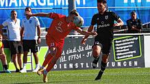 Leon Bohlander (1. FC Rielasingen-Arlen II, links) hat gegen Michael Auer (FC Hilzingen) die Nase vorn. Am Ende gewannen die Gastgeber ...