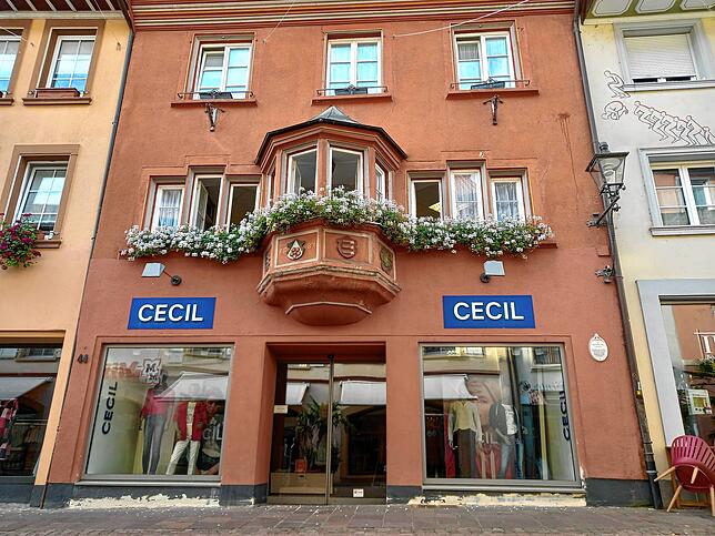 Das Haus-Döbele-Schütz, auch Patrizierhaus Brandis genannt.