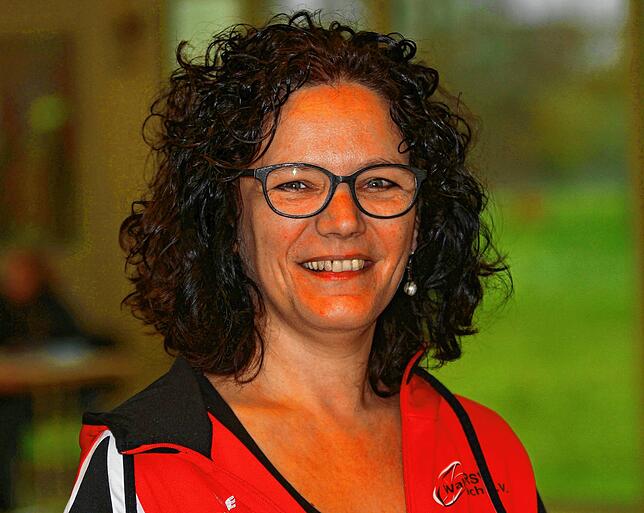 Trainerin Claudia Lais (RSV Wallbach): „Die neu einstudierten Teile des Programms und die sehr anspruchsvolle Rückwärtsserie, bei ...