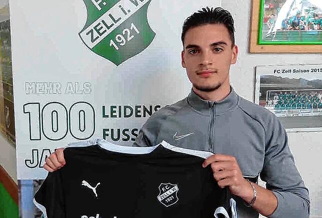 Junges Talent: Der 18-jährige Salvatore Lombardo wechselt von der Spvgg. Wehr zum FC Zell.