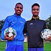 Eneias (links) und Enoque Buchegger, zwei Fußballer mit brasilianischen Wurzeln beim FC Steißlingen.