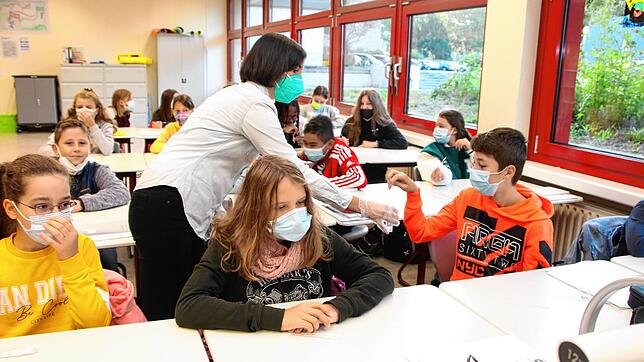 An der Werner-Kirchhofer-Realschule Bad Säckingen wird jetzt mit Pooltests getestet. Statt für jeden Schüler einzeln, werden künftig ...