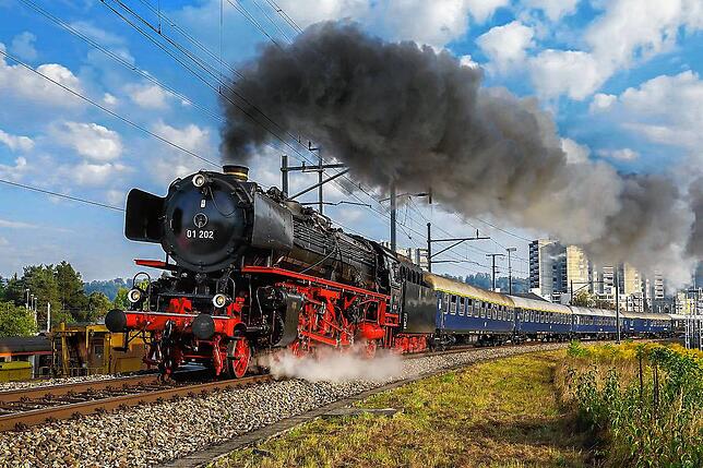 Seit einigen Jahren rollen nur noch historische Dampfzüge auf der Museumsbahnlinie Singen-Etzwilen.