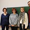 Maja Sonntag, Rebecca Schmitt, Olga Geiges und Roberto Claro Ramos (von links) sind im neuen Vorstand des Fördervereins der ...