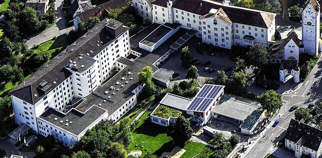Im Krankenhaus in Pfullendorf könnte eine Quarantänestation eingerichtet werden. Der zweite Stock, die frühere Gynäkologie steht leer.