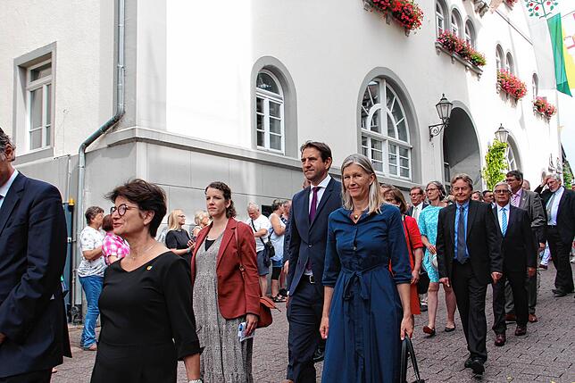 Bild 8: Hausherrenfest 2024: Hausherren-Prozession nach dem Hochamt