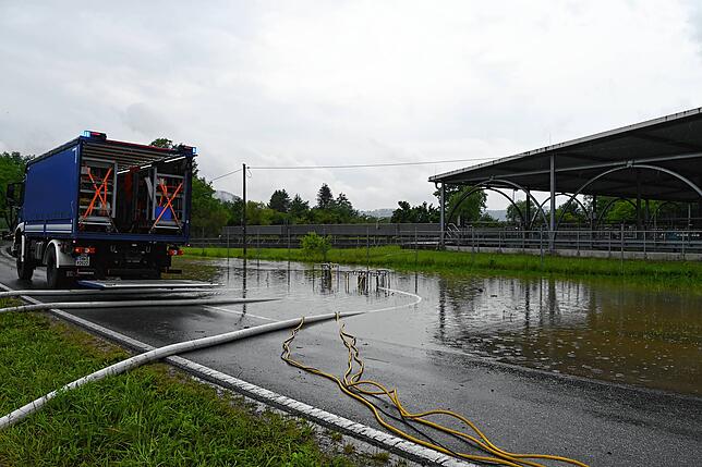 Bild 5: Bilder: Hochwasser-Großeinsatz Kläranlage Stockacher Aach