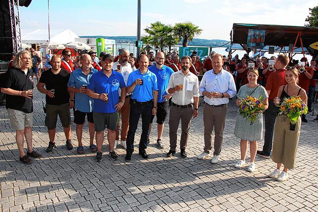 Bild 18: Bilder von der Eröffnung des Promenadenfests in Überlingen